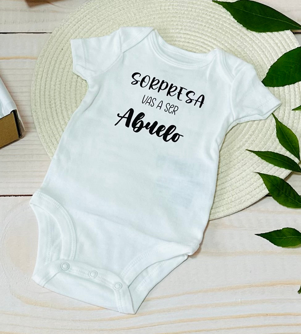 Body Personalizado Manga Corta