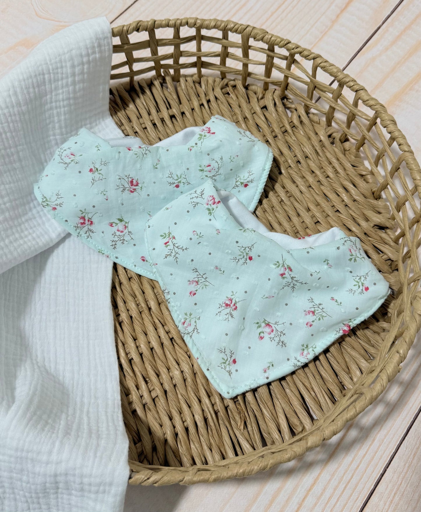 Baberos bandana reversibles
