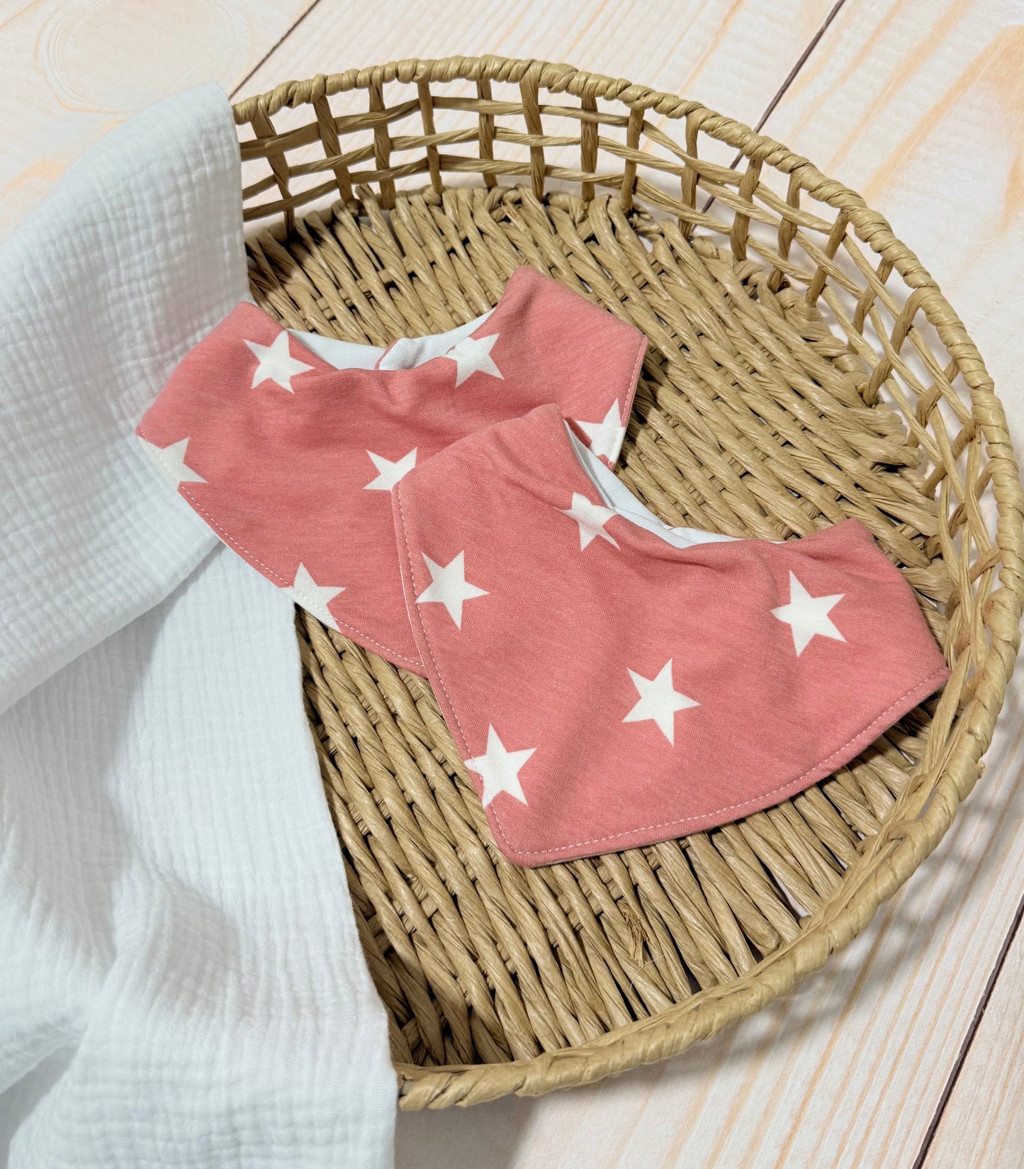 Baberos bandana reversibles