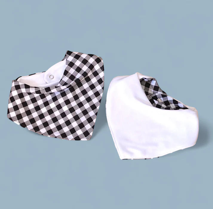 Baberos bandana reversibles
