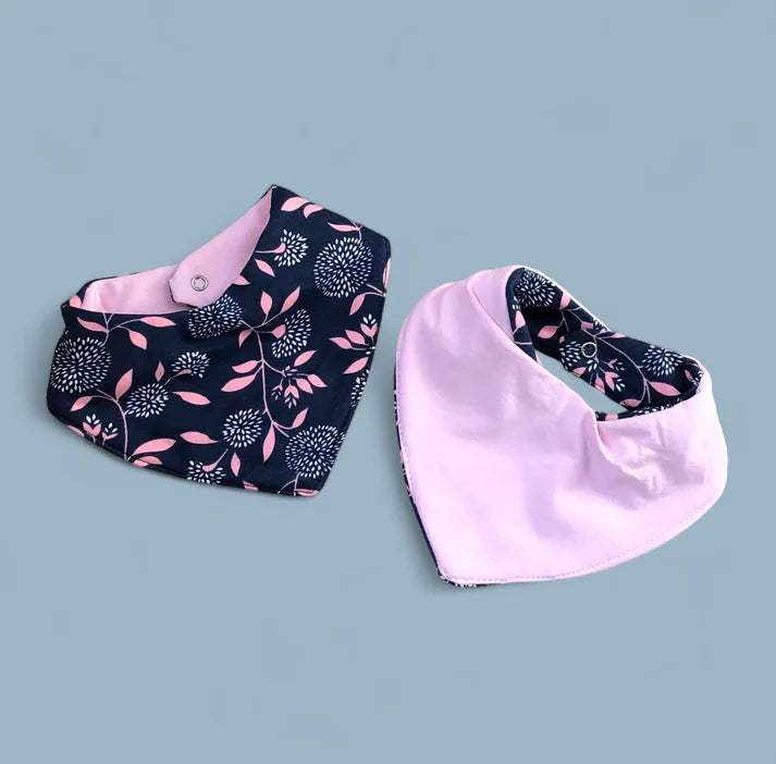 Baberos bandana reversibles