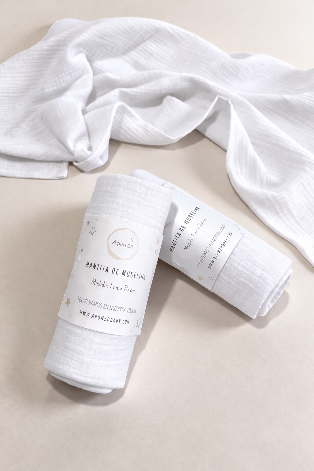 Mantilla de muselina