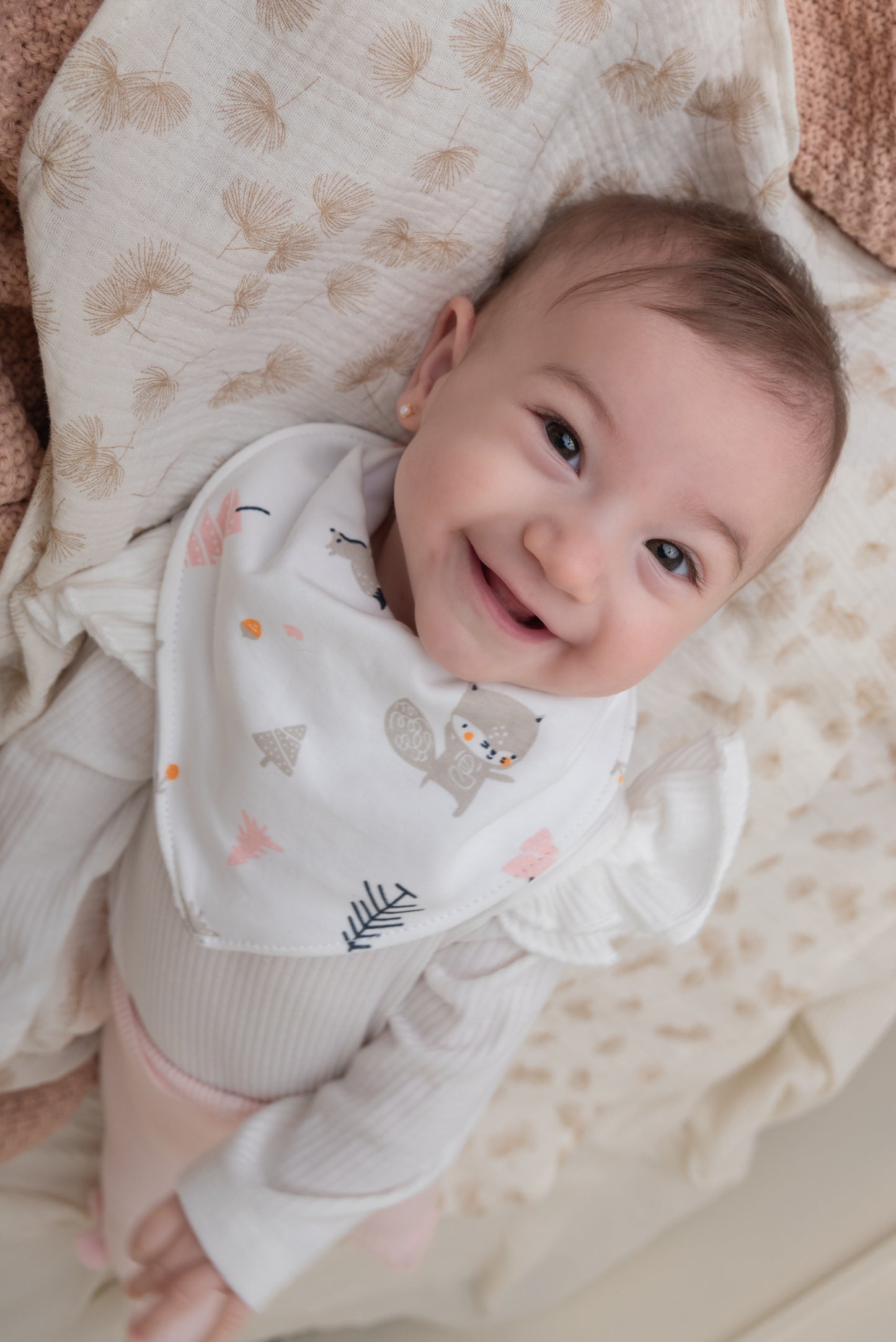 Baberos bandana reversibles