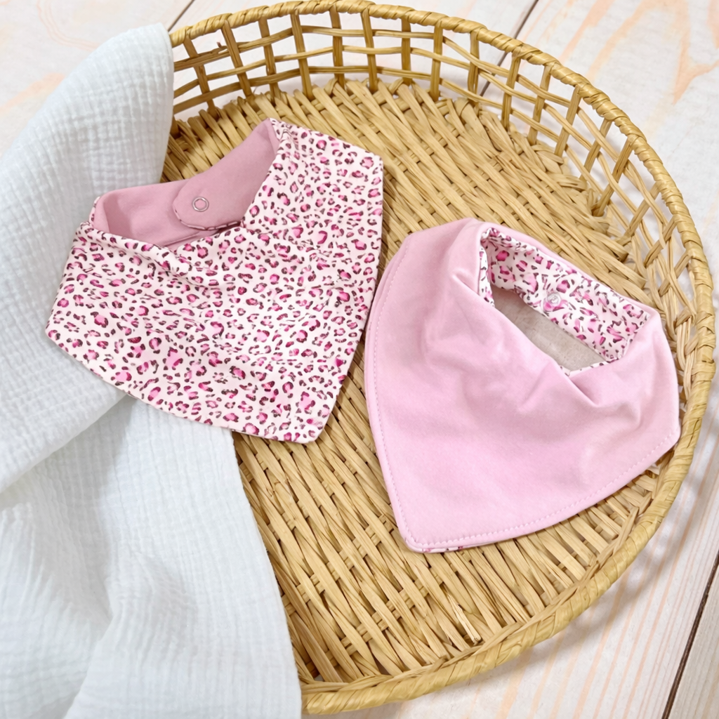 Baberos bandana reversibles