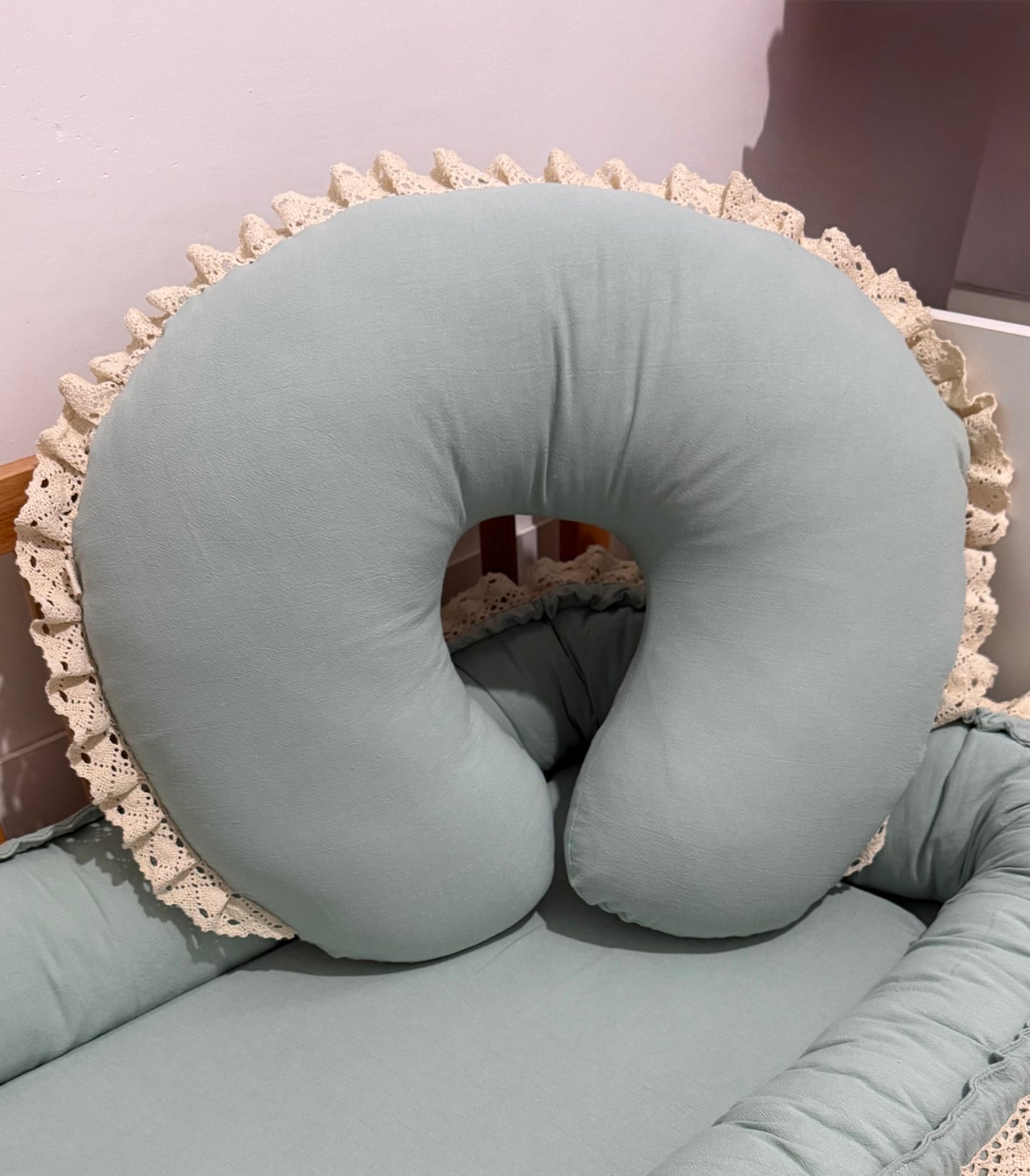 Almohadon de lactancia Volados