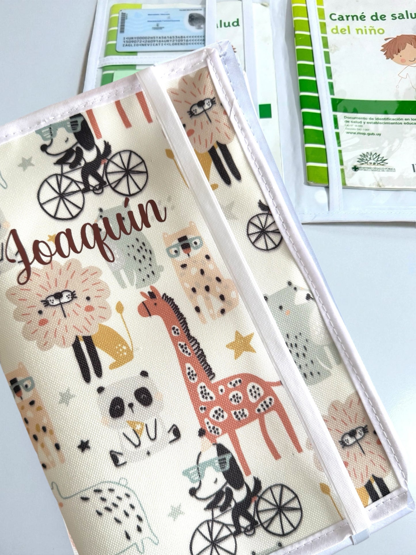 Porta documentos personalizado Animalitos