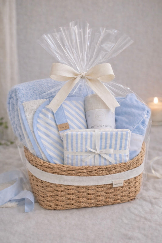 Te estábamos esperando - tonos celeste