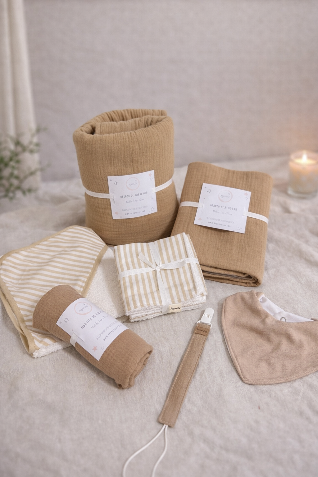 Te estábamos esperando - tonos beige