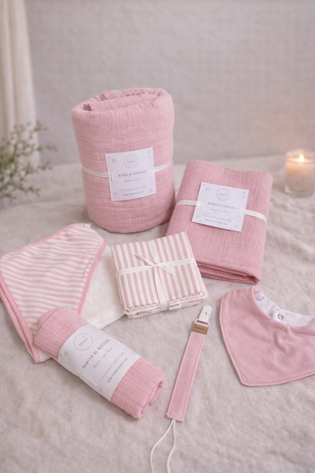 Te estábamos esperando - tonos rosa