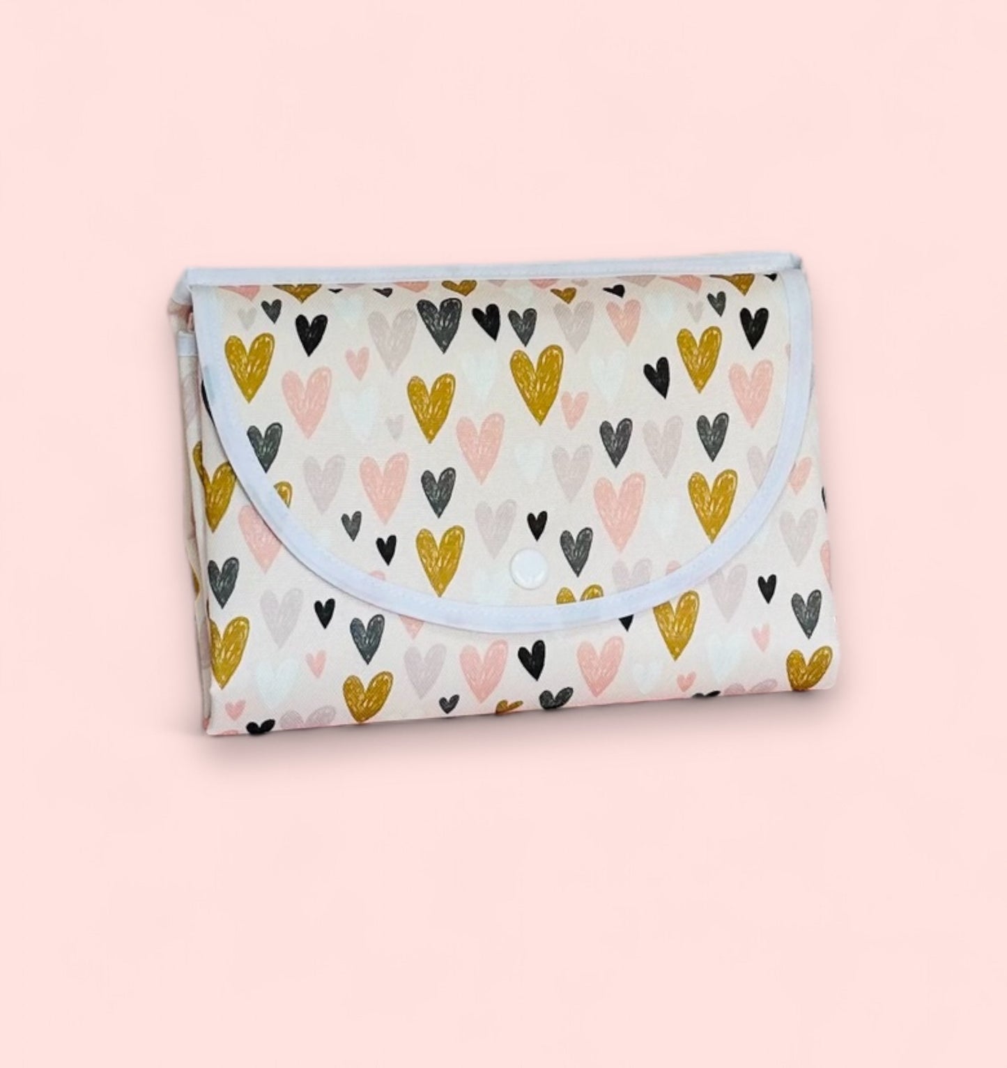 Cambiador de bolso XL Corazones Personalizado